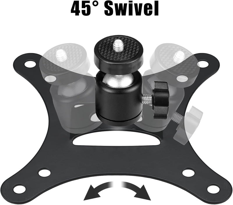 2-Be-Best Projector Mount Mini Projector Ceiling Mount Adjustable Bracket Universal Mounts for Mini Projectors Black - Image 4
